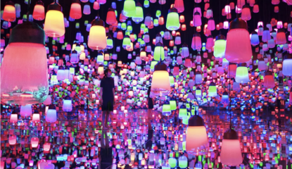 teamLab無界美術(shù)館落戶上海，大地風(fēng)景深度涉入目的地內(nèi)容創(chuàng)新